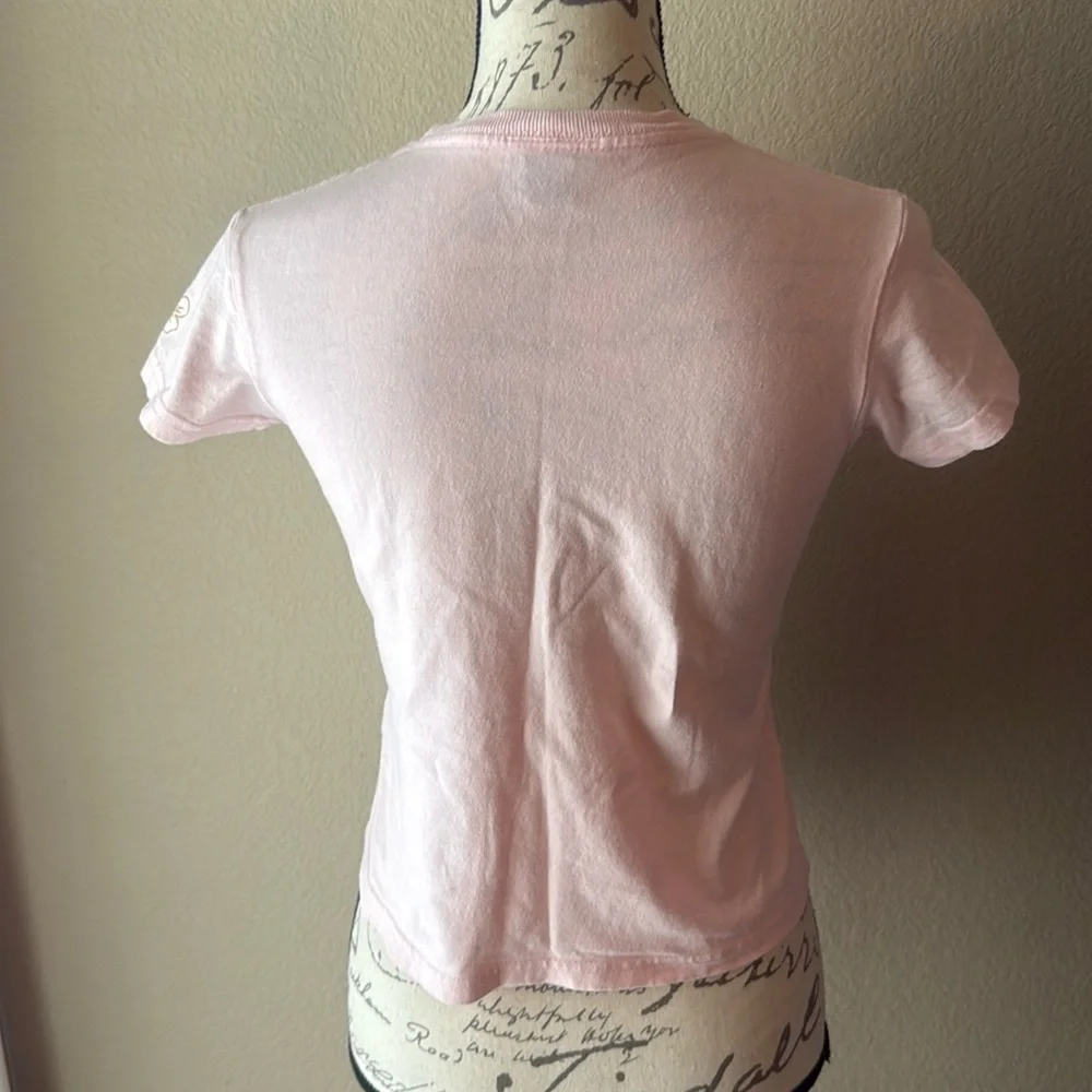 HIC Hibiscus Pink Women's Short Sleeve Tee - Picture 3 of 5